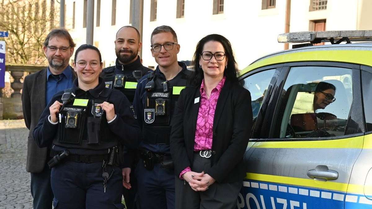 City police in Fulda are now wearing body cameras