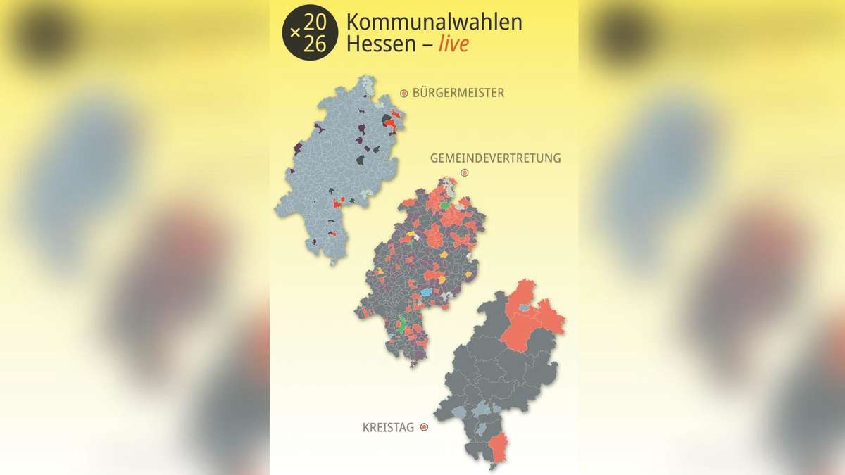 Local elections in Hesse 2026: All results at a glance