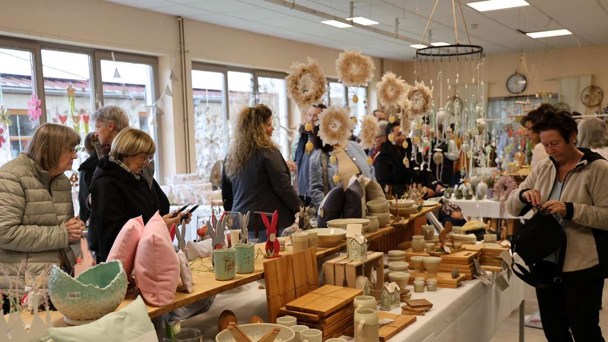 Spring market at Antonius in Fulda: decoration, culture and enjoyment
