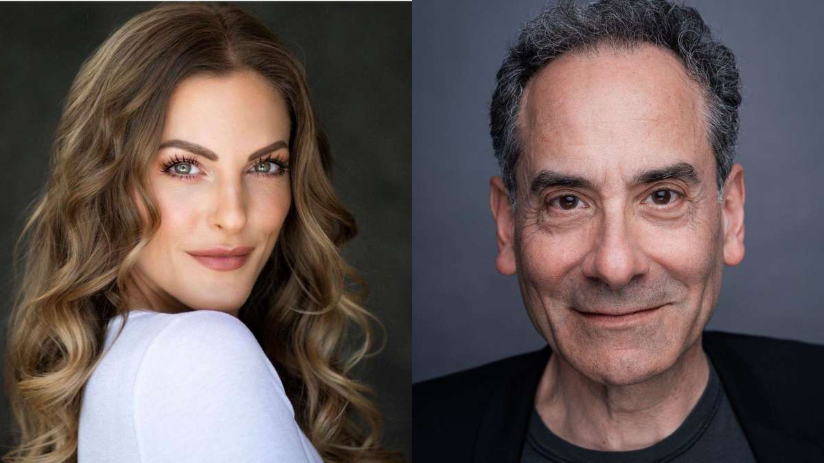 Sandy Mölling and Ethan Freeman appear at the spotlight gala