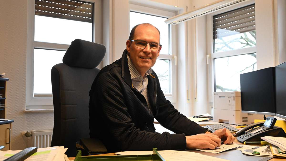 Mayor Sascha Spielberger in Freiensteinau is no longer running