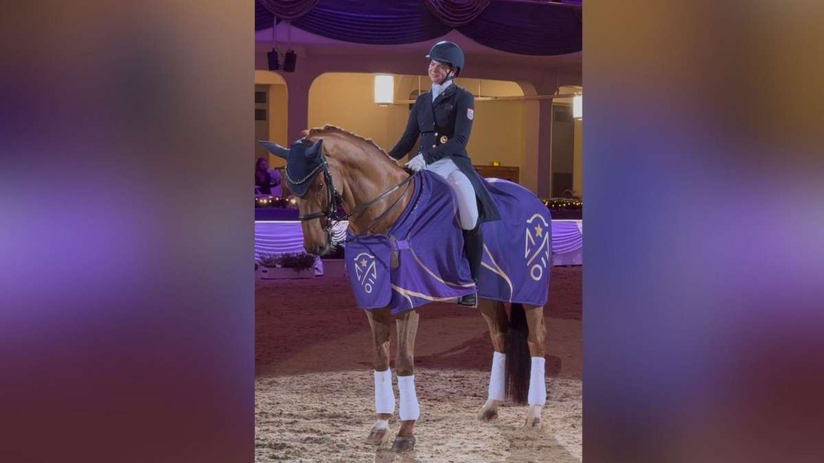 Dressage rider from Eichenzell honored with the Golden Riding Badge