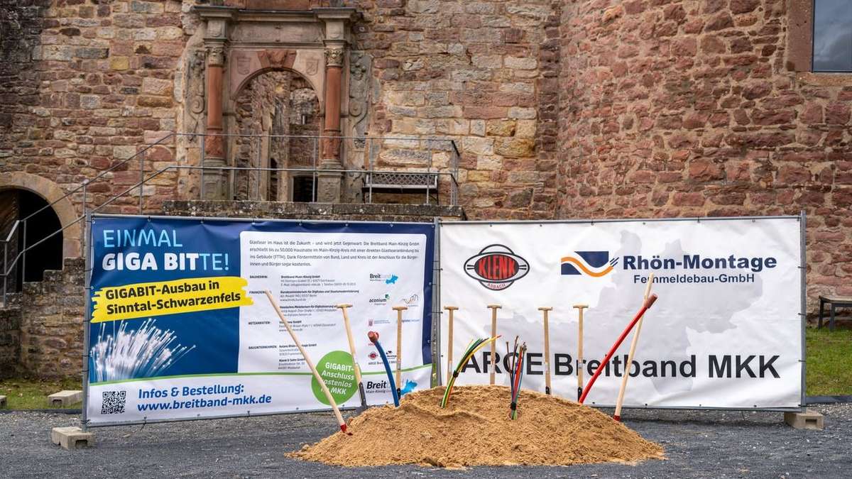 Sinntal is investing in the future: fiber optic expansion is making progress