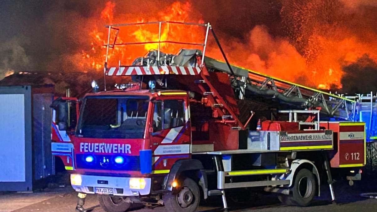 Fire with millions in damages: Arson is still suspected