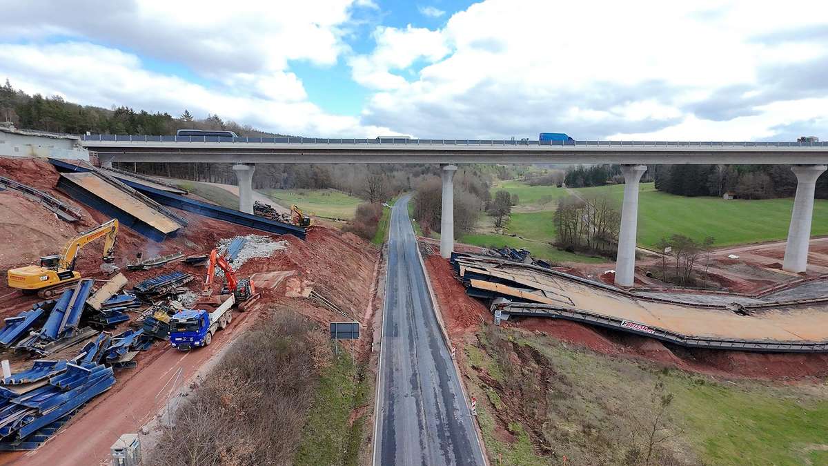 Closure on B279 lifted after the viaduct was blown up