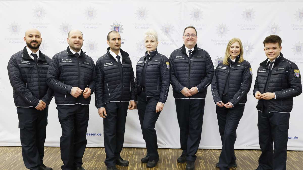 New volunteer police assistants ceremoniously welcomed in East Hesse