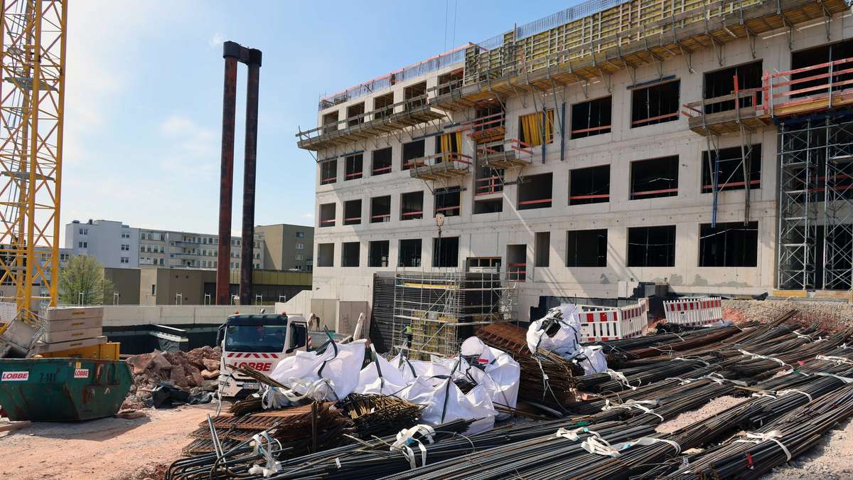 New clinic construction in Bad Hersfeld is progressing quickly