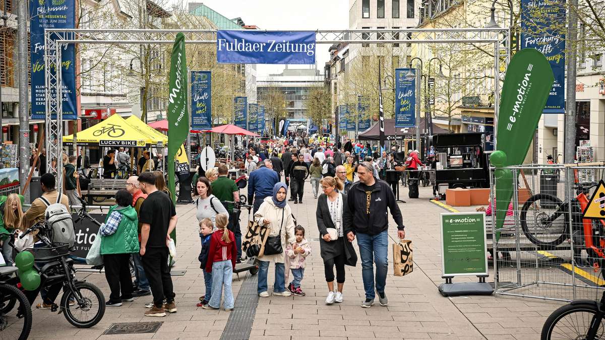 Outdoor trade fair fulda.mobil.erleben opens in the center of Fulda