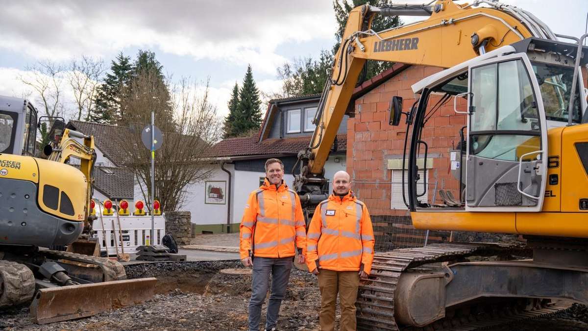 Breslauer Weg in Schlüchtern is being completely renovated