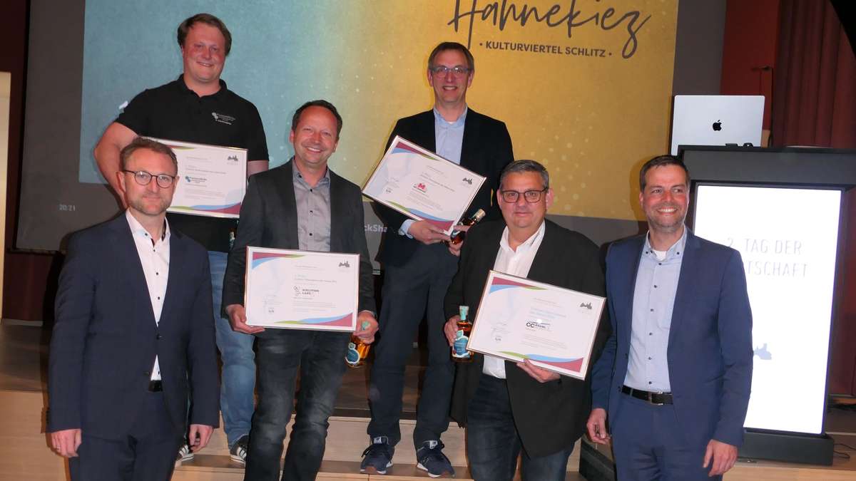 For the first time, the city of Schlitz awards prizes to companies of the year