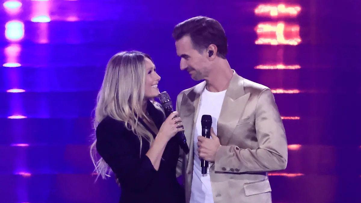 Helene Fischer and Florian Silbereisen appeared together for the first time on the NDR talk show