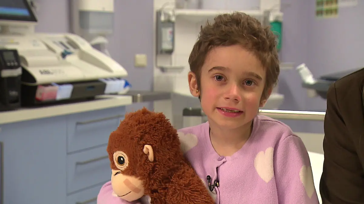Emilia (7) wants to make everyday hospital life sweeter for her little fellow patients – and RTL is helping her!