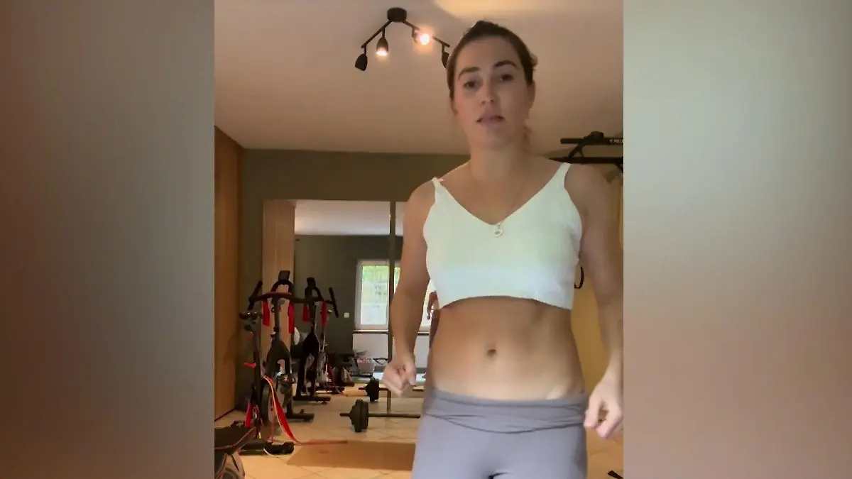 Let's Dance star Renata Lusin shows off her after-baby body – she's training so hard for her comeback!