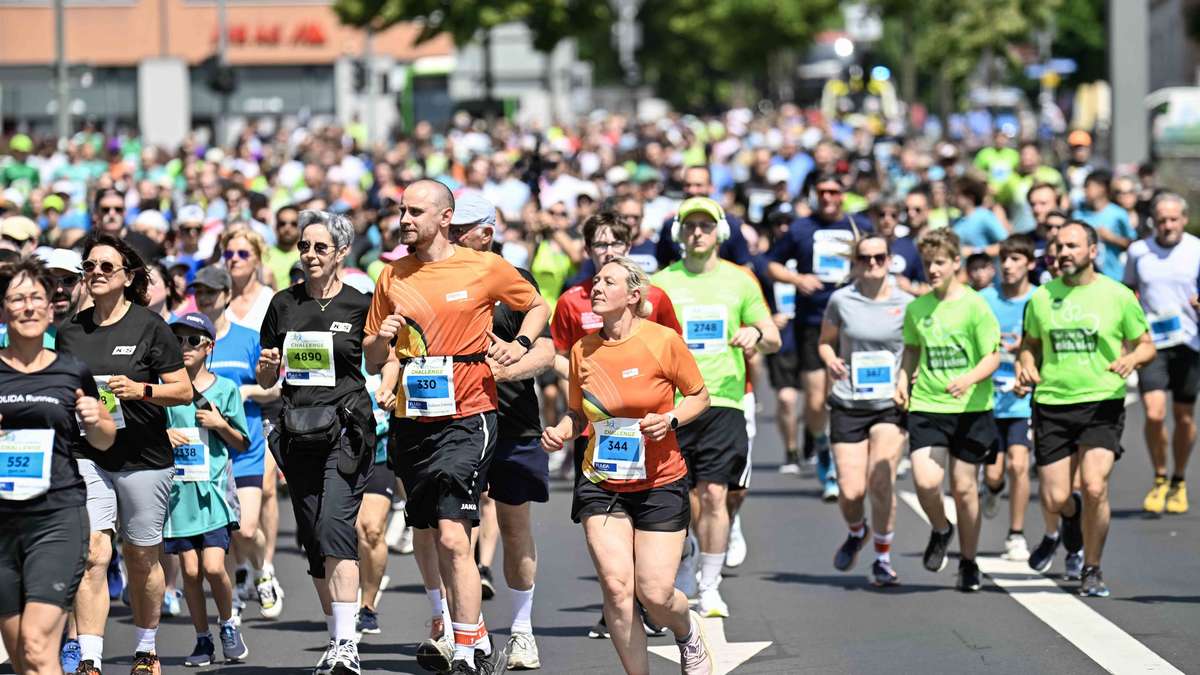Today the big company run is taking place