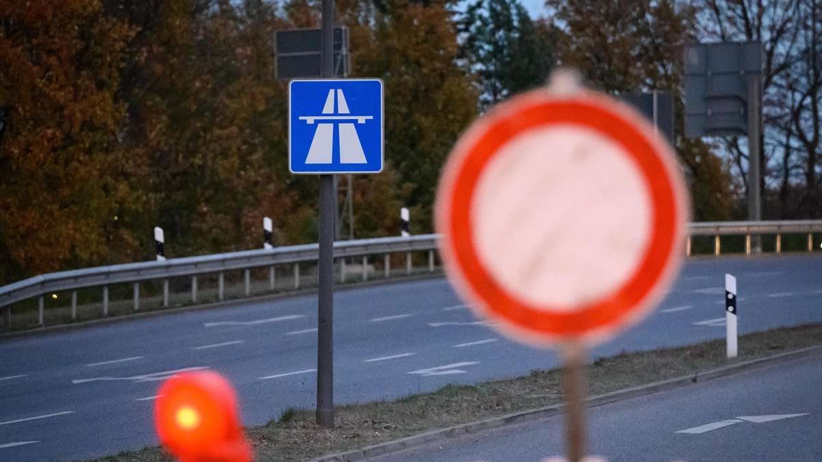 A7 towards Würzburg was completely closed several times on Monday