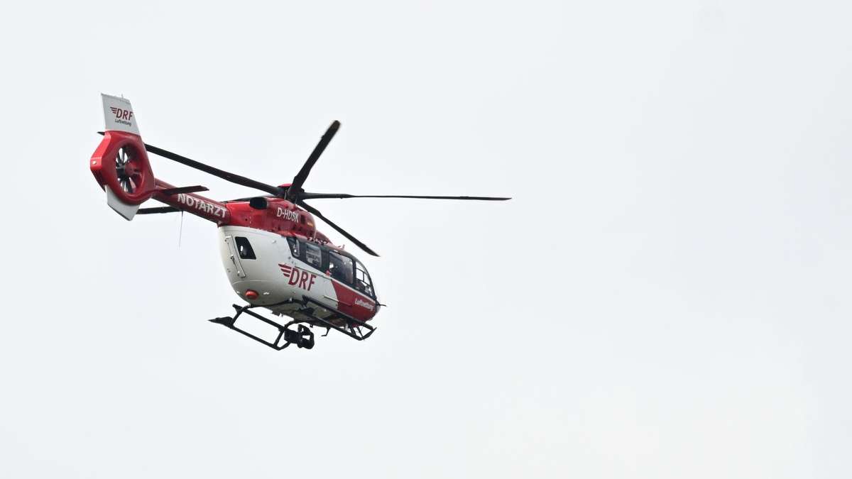 Motorcycle accident in Lower Franconia: child in mortal danger