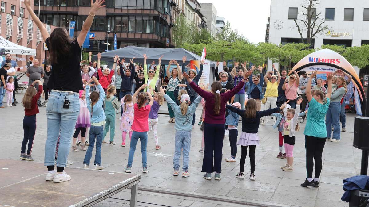 Dance flash mob for equal rights for people with disabilities