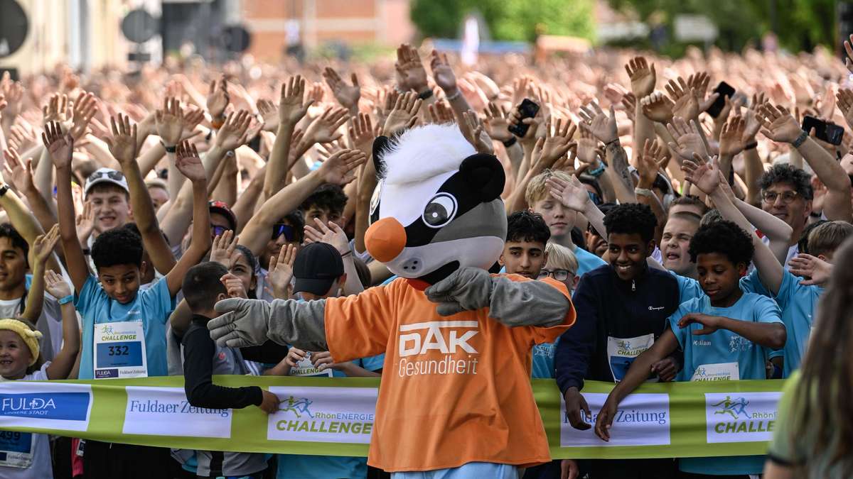 Impressions from the start of the 20th RhönEnergie Challenge