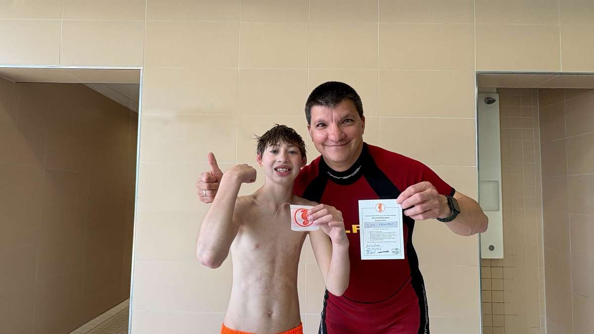 Seahorse despite microcephaly: 7-year-old impressed