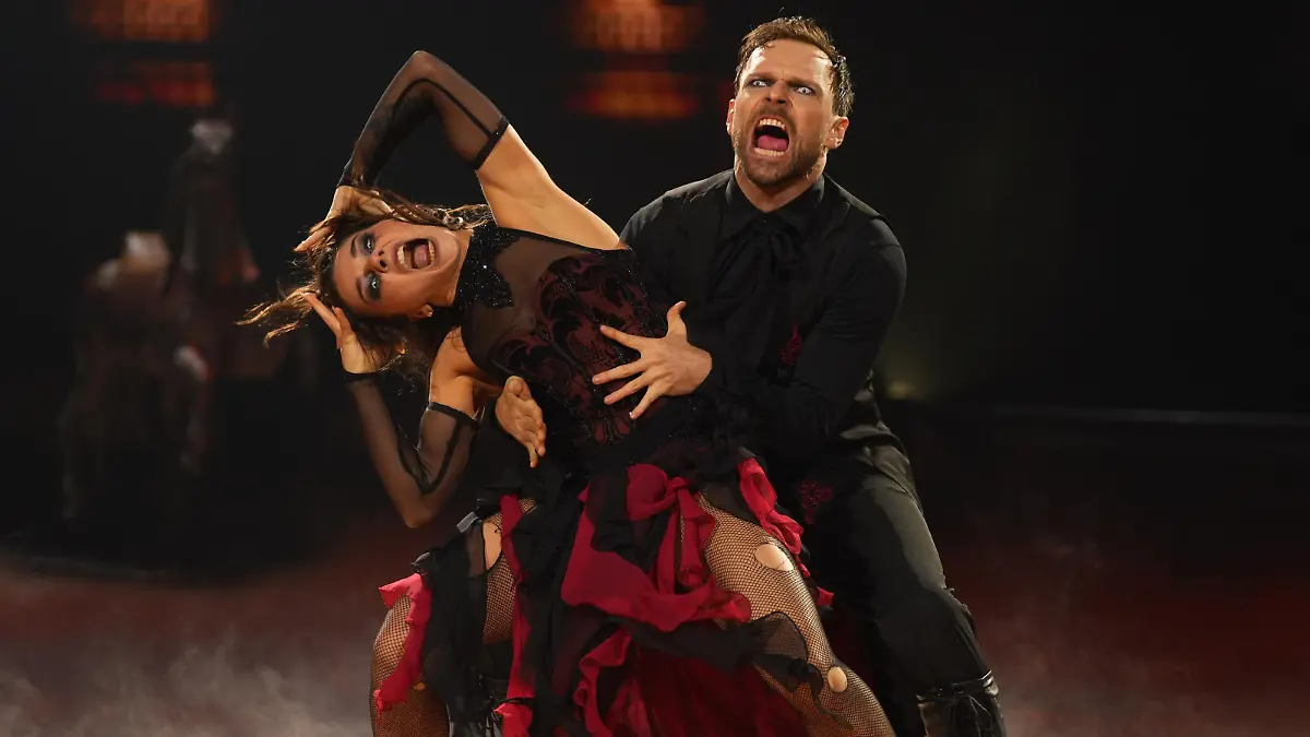 Anastasia Maruster and Vadim Garbuzov delight with their horror tango
