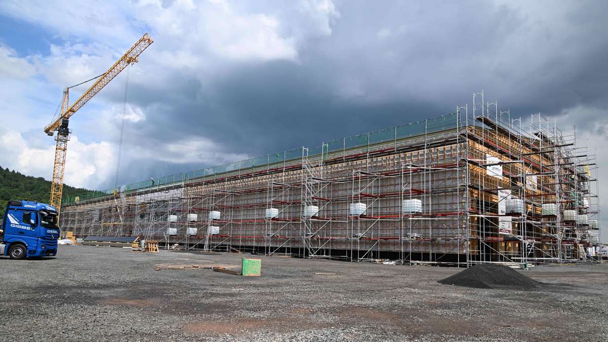 Shell construction for new Blumer Lehmann plant on the home stretch