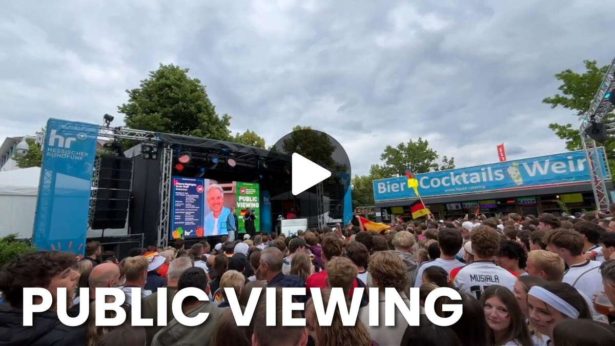 Fulda celebrates Germany's opening World Cup victory at Hessentag