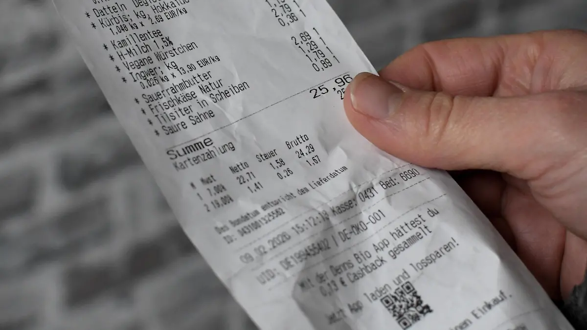 Receipts in the supermarket – an annoying piece of paper for you or an important receipt?