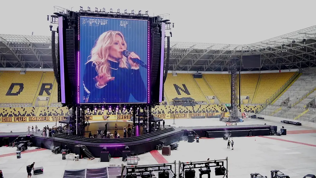 Mega stage! This is what fans can expect from the 360-degree spectacle
