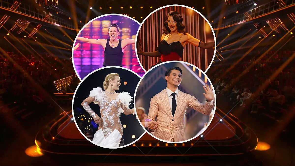 Who is there? These professional couples compete against each other